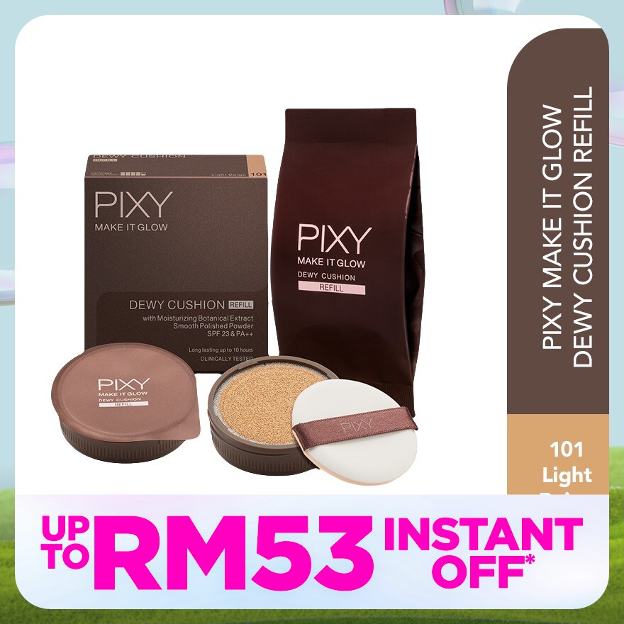 Make It Glow Dewy Cushion 101 Light Beige Refill