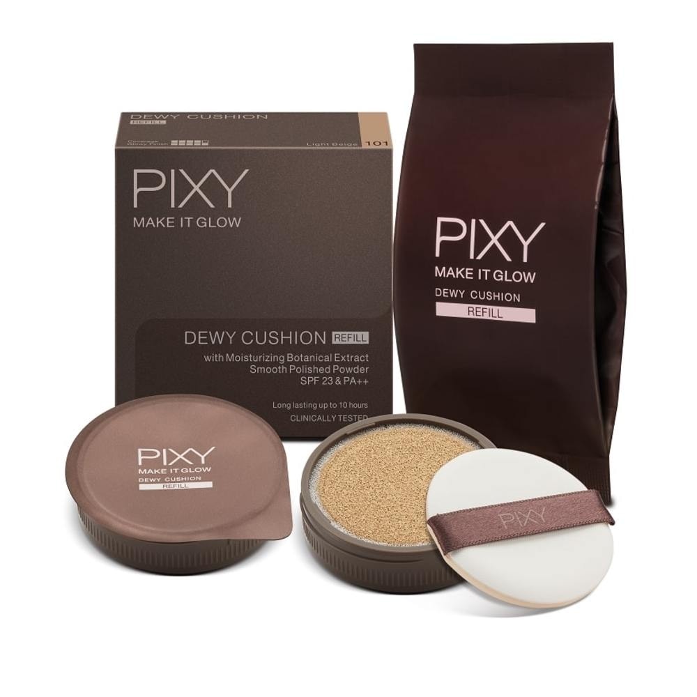 Make It Glow Dewy Cushion 101 Light Beige Refill