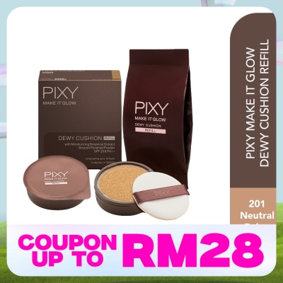 PIXY Make It Glow Dewy Cushion 201 Neutral Beige Refill