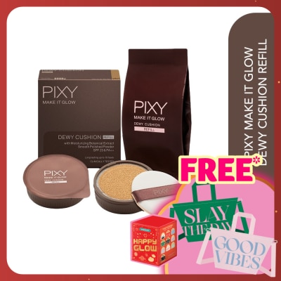 PIXY Make It Glow Dewy Cushion 201 Neutral Beige Refill