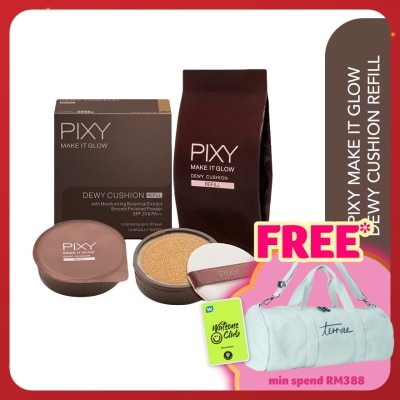 PIXY Make It Glow Dewy Cushion 201 Neutral Beige Refill
