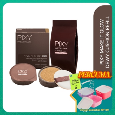 PIXY - Make It Glow Dewy Cushion 201 Neutral Beige Refill