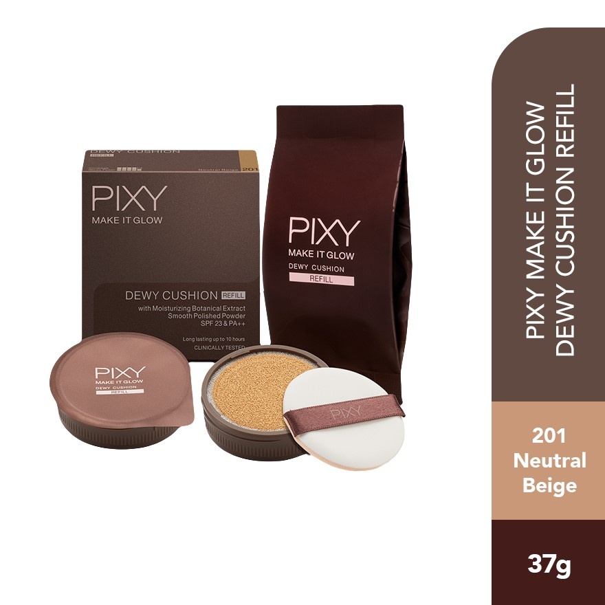 Make It Glow Dewy Cushion 201 Neutral Beige Refill image