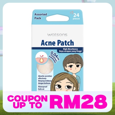 WATSONS Acne Patch 0.04cm thickness - Assorted 24s
