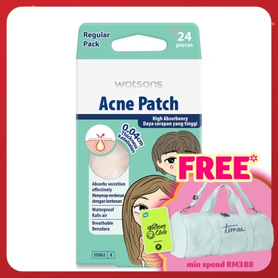 WATSONS Acne Patch 0.04cm thickness - Regular 24s