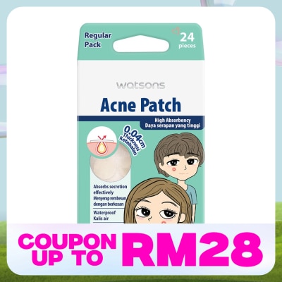 WATSONS Acne Patch 0.04cm thickness - Regular 24s