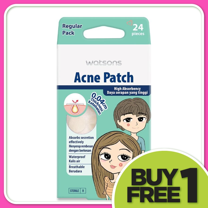 Acne Patch 0.04cm thickness - Regular 24s