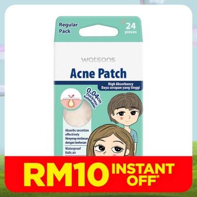 WATSONS Acne Patch 0.04cm thickness - Regular 24s