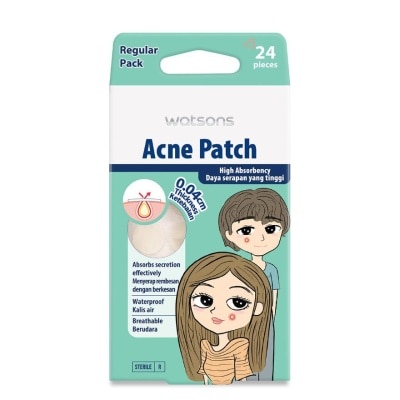 WATSONS Acne Patch 0.04cm thickness - Regular 24s