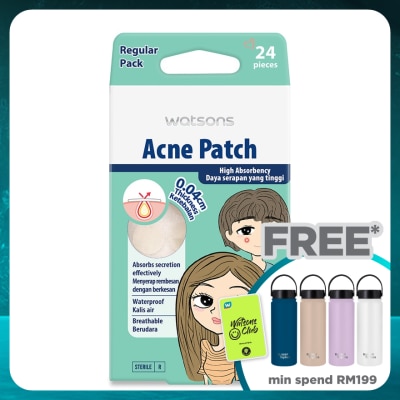 WATSONS Acne Patch 0.04cm thickness - Regular 24s