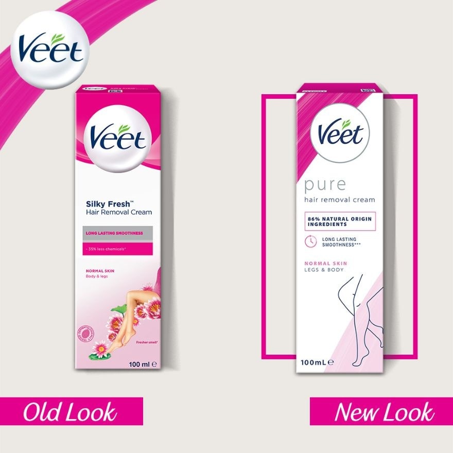 Hair Removal Cream Leg & Body Normal Skin 100ml