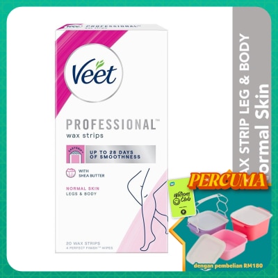 VEET - Wax Strip Leg & Body Normal Skin 20s