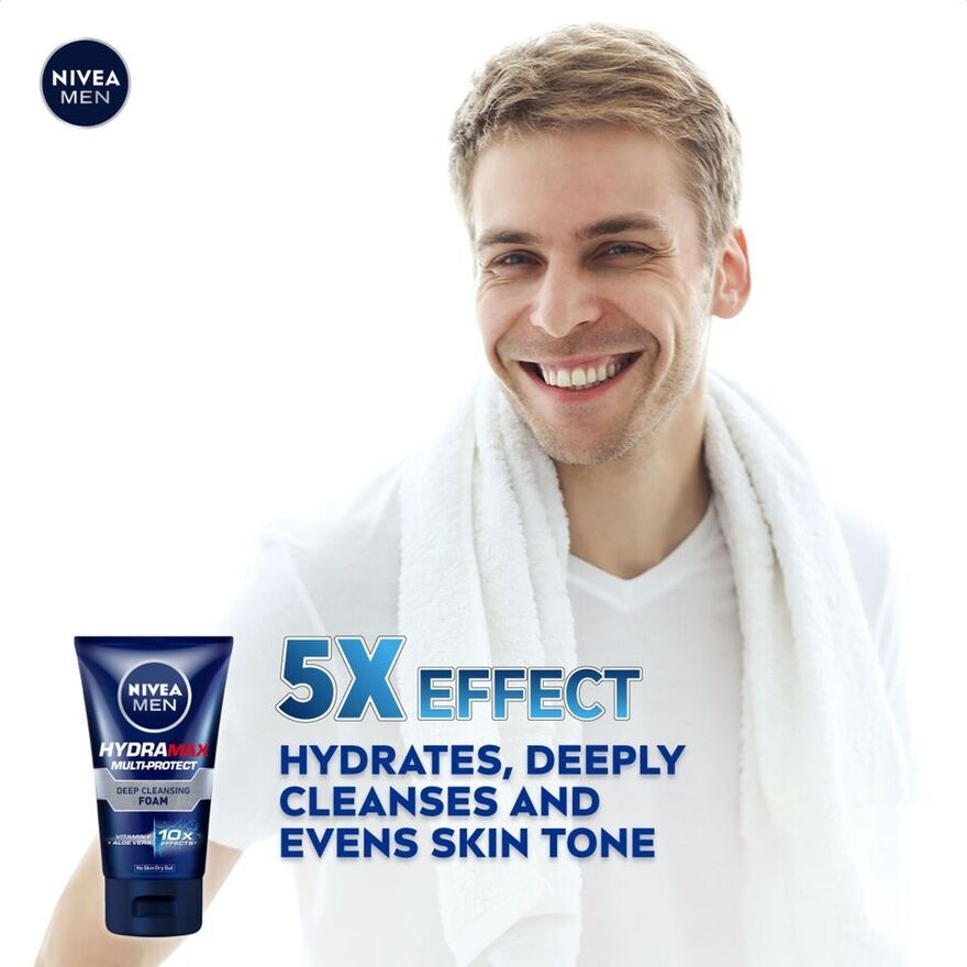 Men Deep Clean Facial Foam 100ml image