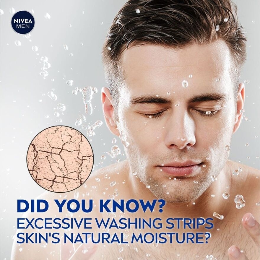 Men Deep Clean Facial Foam 100ml