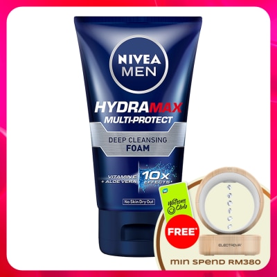 NIVEA FOR MEN - Men Deep Clean Facial Foam 100ml