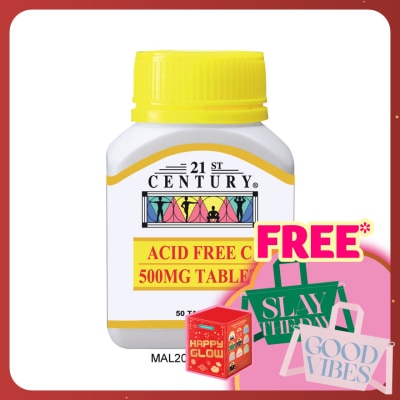 21ST CENTURY Acid Free Vitamin C 500mg 50's
