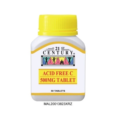 21ST CENTURY Acid Free Vitamin C 500mg 50's