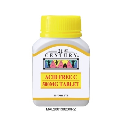 21ST CENTURY Acid Free Vitamin C 500mg 50's