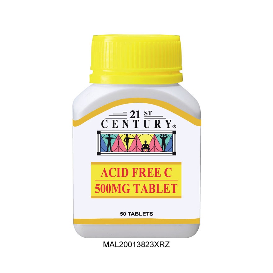 Acid Free Vitamin C 500mg 50's image