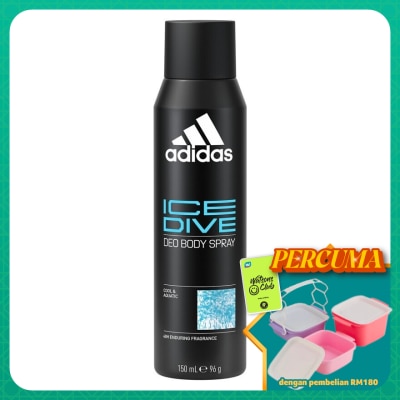 ADIDAS - Deodorant Spray Ice Dive 150ml