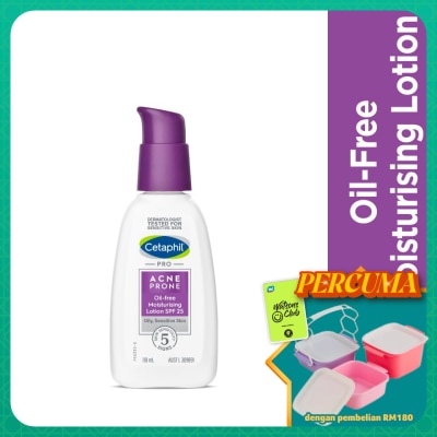 CETAPHIL - PRO Acne Prone Moist Lotion Spf25 For Face 118ml