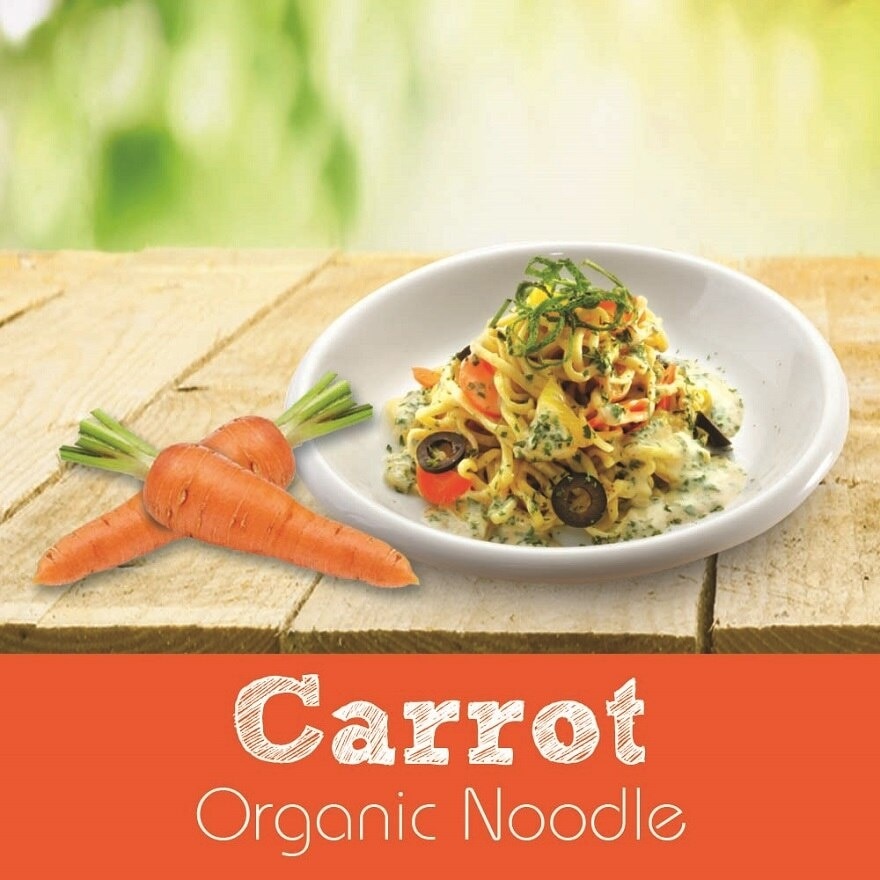 Organic Carrot Noodle (200g x 3 Packs)