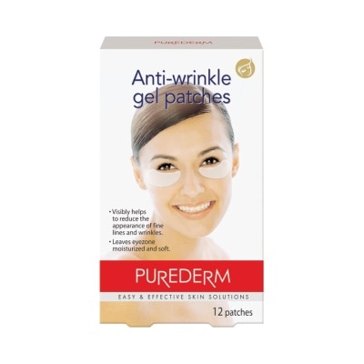 PUREDERM Anti-Wrinkle Gel Patches 12's