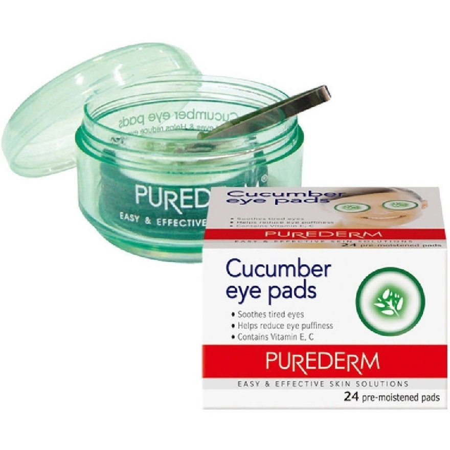 Cucumber Eye Pads (Soft Pads) 24s