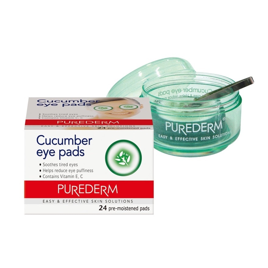 Cucumber Eye Pads (Soft Pads) 24s