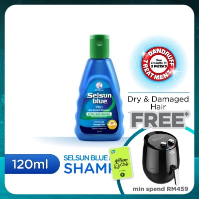 SELSUN BLUE Extra Moisturizing  Shampoo 120ml