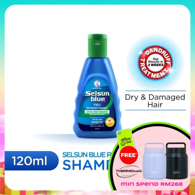SELSUN BLUE - Extra Moisturizing  Shampoo 120ml