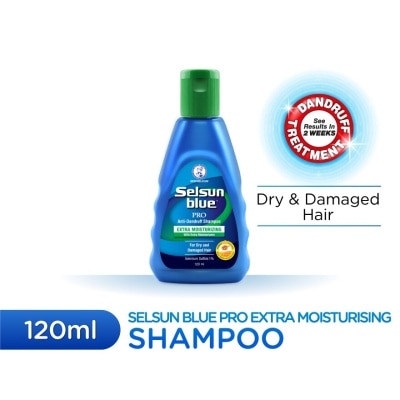 SELSUN BLUE Extra Moisturizing  Shampoo 120ml