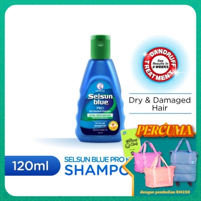 SELSUN BLUE Extra Moisturizing  Shampoo 120ml