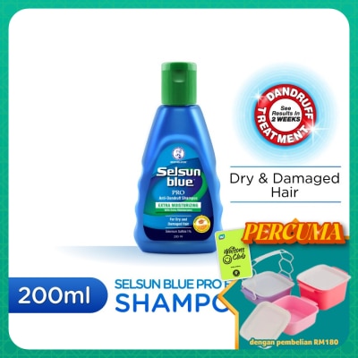 SELSUN BLUE - Moisturizing Shampoo 200ml