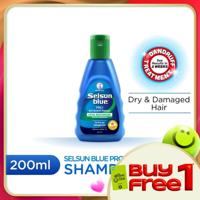 SELSUN BLUE - Moisturizing Shampoo 200ml