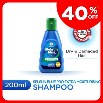 SELSUN BLUE Moisturizing Shampoo 200ml