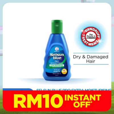 SELSUN BLUE Moisturizing Shampoo 200ml