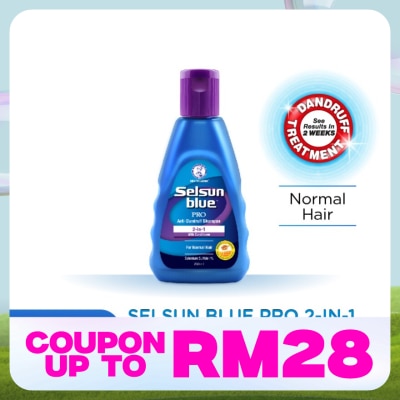 SELSUN BLUE 2-In-1 Pro Anti-Dandruff Shampoo 200ml