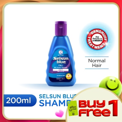 SELSUN BLUE - 2-In-1 Pro Anti-Dandruff Shampoo 200ml