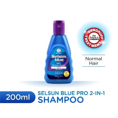 SELSUN BLUE 2-In-1 Pro Anti-Dandruff Shampoo 200ml