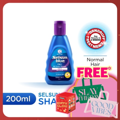 SELSUN BLUE 2-In-1 Pro Anti-Dandruff Shampoo 200ml