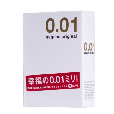 SAGAMI Original 0.01 3's Non latex condom