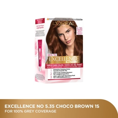 EXCELLENCE Loreal Excellence Creme Chocolate Brown 5.35