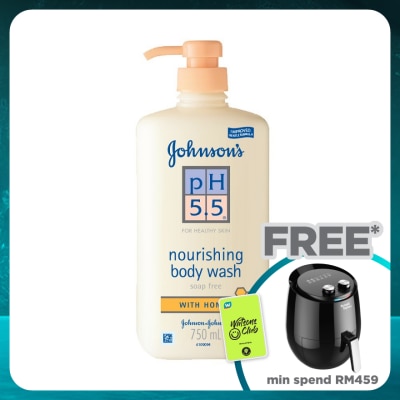 JOHNSON'S pH 5.5 Body Wash Honey 750ml