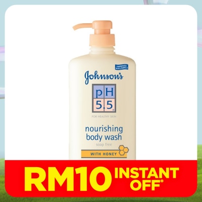 JOHNSON'S pH 5.5 Body Wash Honey 750ml