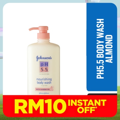 JOHNSON'S PH 5.5 Body Wash Almond Oil 750ml