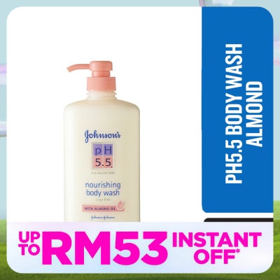 JOHNSON'S PH 5.5 Body Wash Almond Oil 750ml