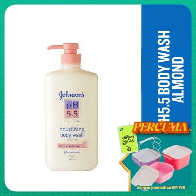JOHNSON'S - PH 5.5 Body Wash Almond Oil 750ml