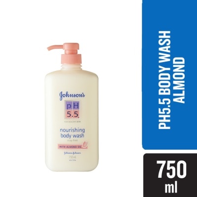 JOHNSON'S PH 5.5 Body Wash Almond Oil 750ml