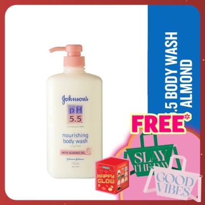 JOHNSON'S PH 5.5 Body Wash Almond Oil 750ml
